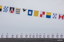 Rehearsal of the Russian Navy parade