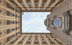 Atrium. View to the sky