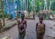 Baka people in Cameroon