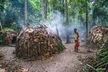 Baka people in Cameroon