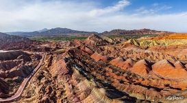 Danxia panorama