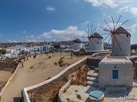 Mykonos windmills