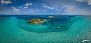 Tobago Cays. Jamesby. Caribbean Sea