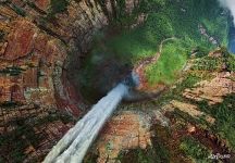 Churun-meru (Dragon) falls, Venezuela