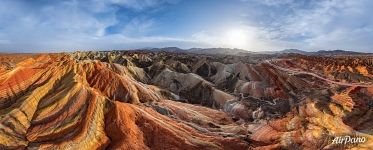Danxia Colorful Mountains, China Danxia Colorful Mountains, China