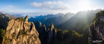 China, Huangshan mountains