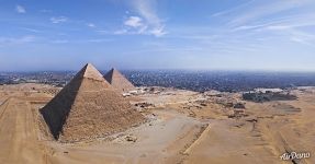 Pyramids in Giza, Egypt