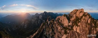 China, Huangshan mountains