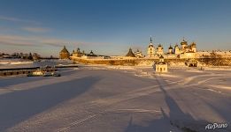 Solovetsky Islands in winter