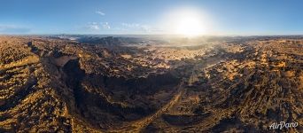 Canyon near the city of Djanet