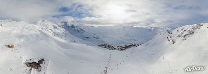 On the slopes of Val Thorens