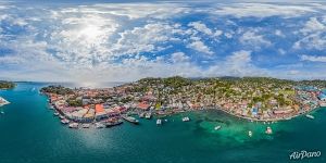 The Carenage in St George’s, Grenada