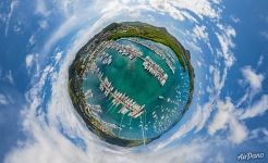 Le Marin Marina, Martinique Island. Planet