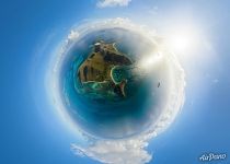 Mayreau Island. Planet