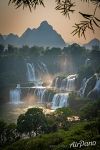 View of the Detian Falls (Ban Gioc)