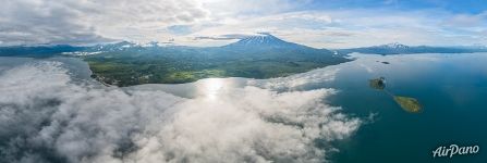 Clouds above Kronotskoye Lake