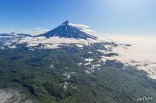 Kronotsky volcano