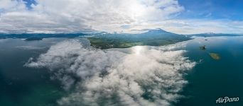 Clouds above Kronotskoye Lake