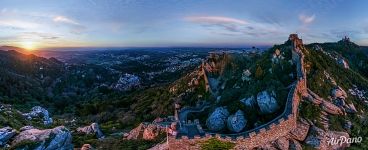 Walls of the Castle of the Moors