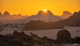 Sunrise in the Sahara