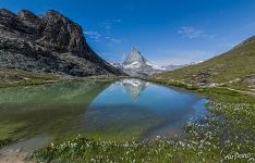 Riffelsee Lake