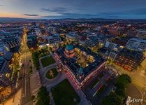 Belfast City Hall from above