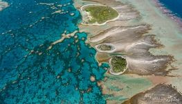 From Bird islet to Motu Nautonga (Sea Cucumber islet)