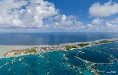 From Fishball islet to Motu Mannikiba (Seabird islet)