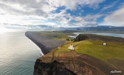 Dyrholaey peninsula lighthouse