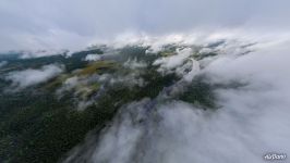 Clouds over Kalakunda village and Ileksa River