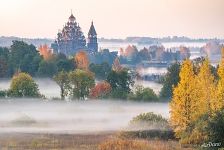 Mist above Kizhi Island