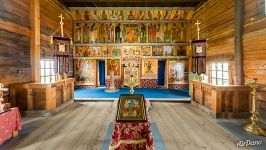 Iconostasis of the Intercession Church of the Kizhi Pogost