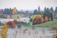 Mist above Kizhi Island