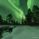 Northern lights, Kola Peninsula