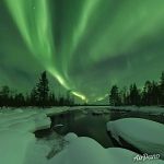 Northern lights, Kola Peninsula