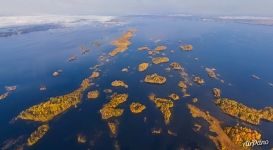 High above Lake Onega High above Lake Onega