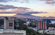 Guatemala City from above