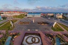 Center of Yuzhno-Kurilsk