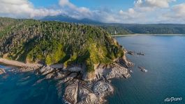 Cape Stolbchaty from above