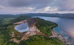 Lakes of Kunashir Island