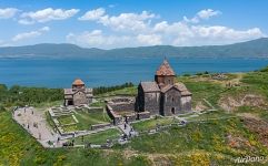 Sevanavank monastery from above