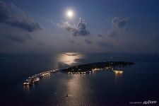 Maldives in the moonlight Maldives in the moonlight