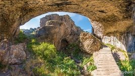 In the Arpa River Canyon. Jermuk