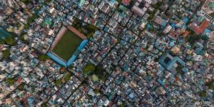 Above Galolhu National Stadium