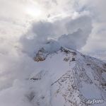 Mutnovsky volcanoб caldera at winter 3