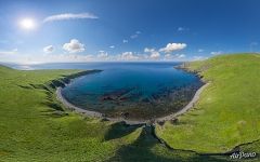 Panoramic view of Moneron Island 3