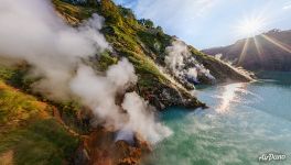 Eruption of the Bolshoi (Big) Geyser