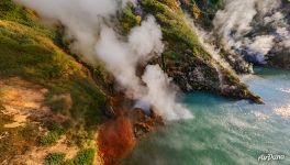 Eruption of the Bolshoi (Big) Geyser