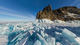 Ice-drift near Khoboy cape