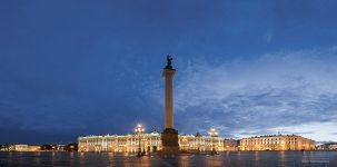 Palace Square at night #3